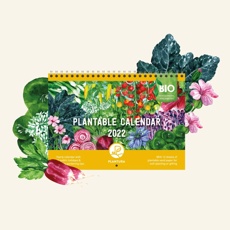 Plantura DIN A5 "Einpflanzbarer Kalender 2022"