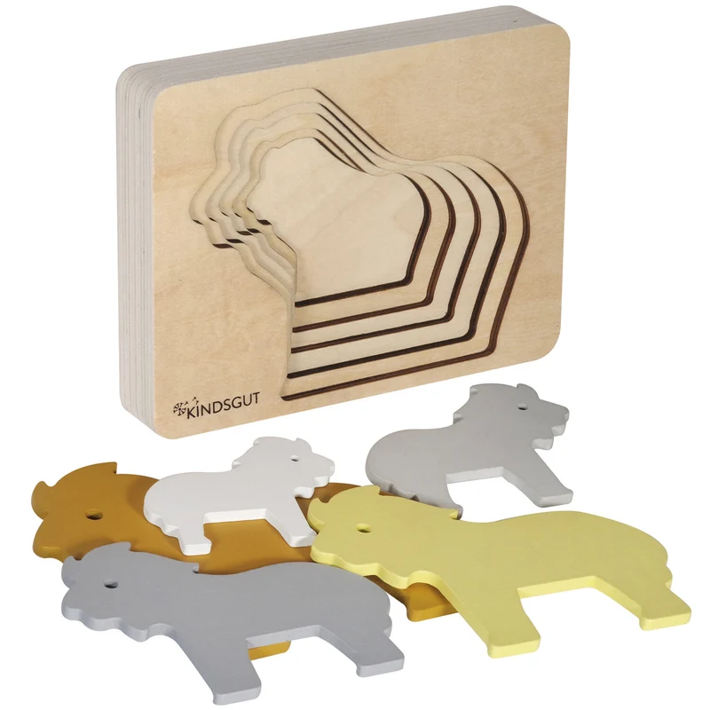 Kindsgut Tier-Puzzle "Löwe"