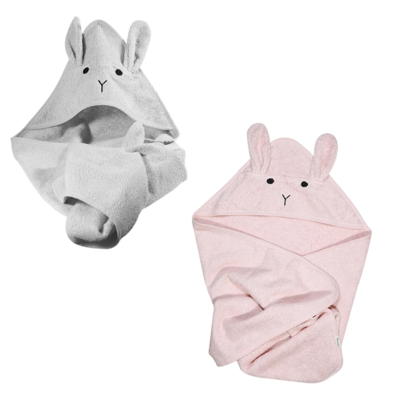 KINDSGUT Kapuzenhandtuch Hase