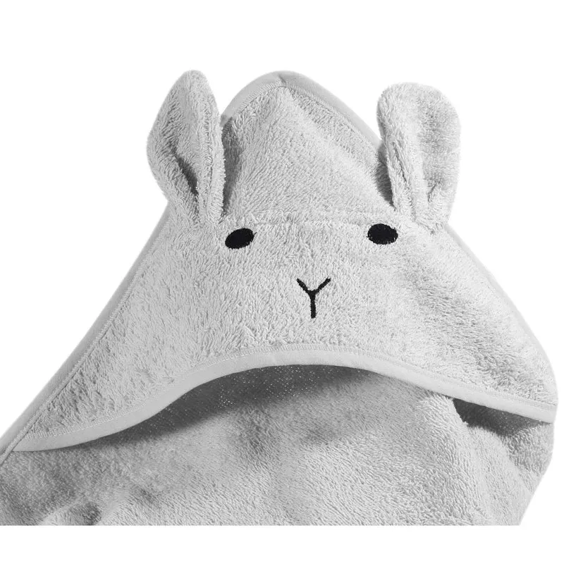 KINDSGUT Kapuzenhandtuch Hase