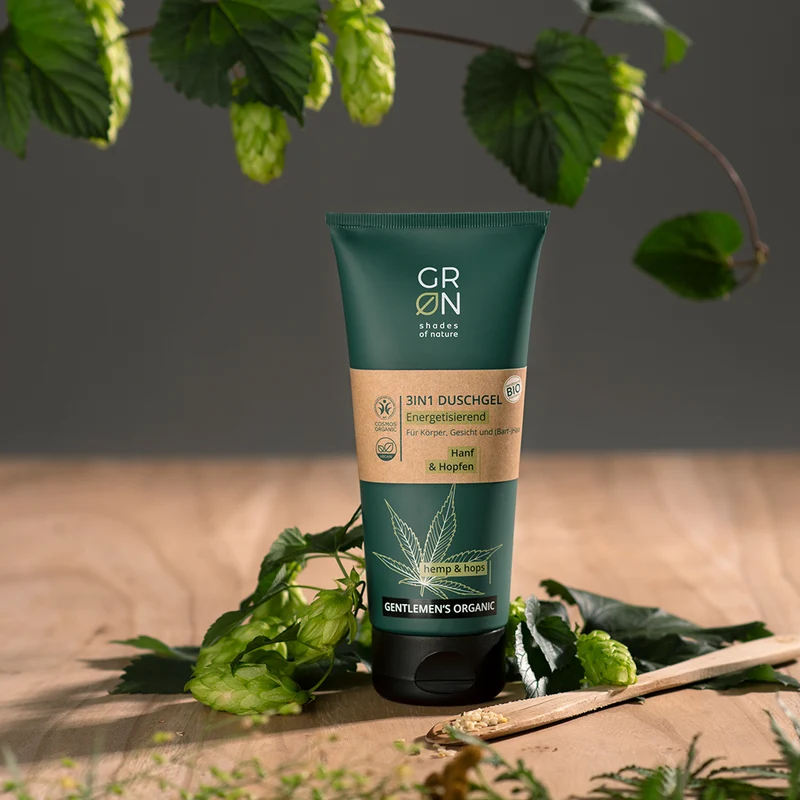 GRN Duschgel 3in1 "BIO-HANF & BIO-HOPFEN" 200 ml