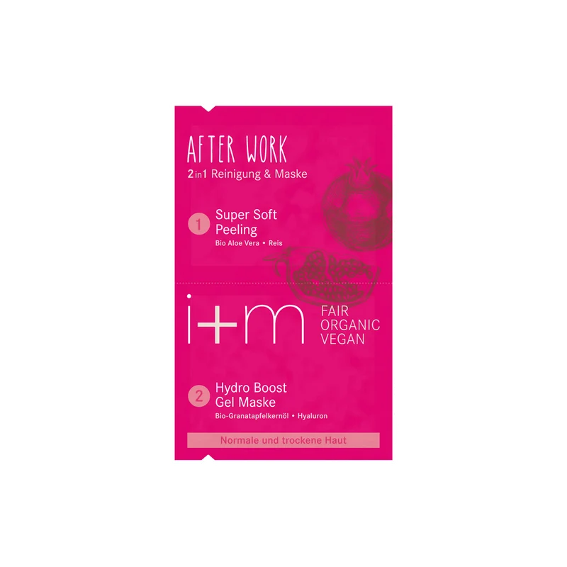 i+m 2in1 Maske "After Work" - Dritte Wahl