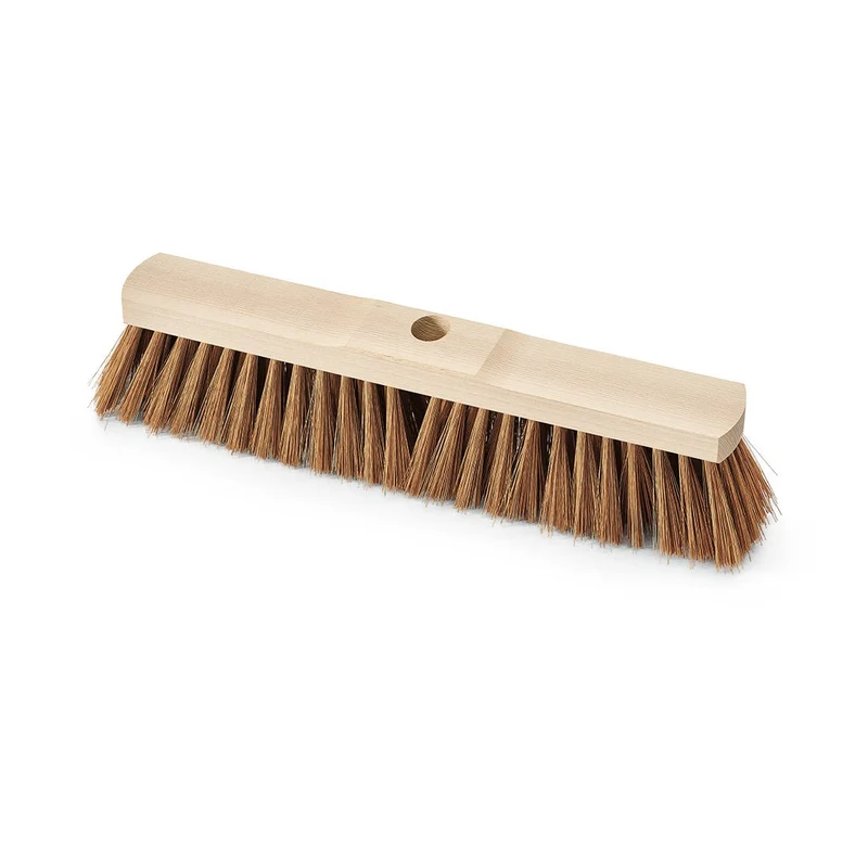 Nölle Profi Brush Saalbesen Poly-Kokos Sattelholz mit Stielloch