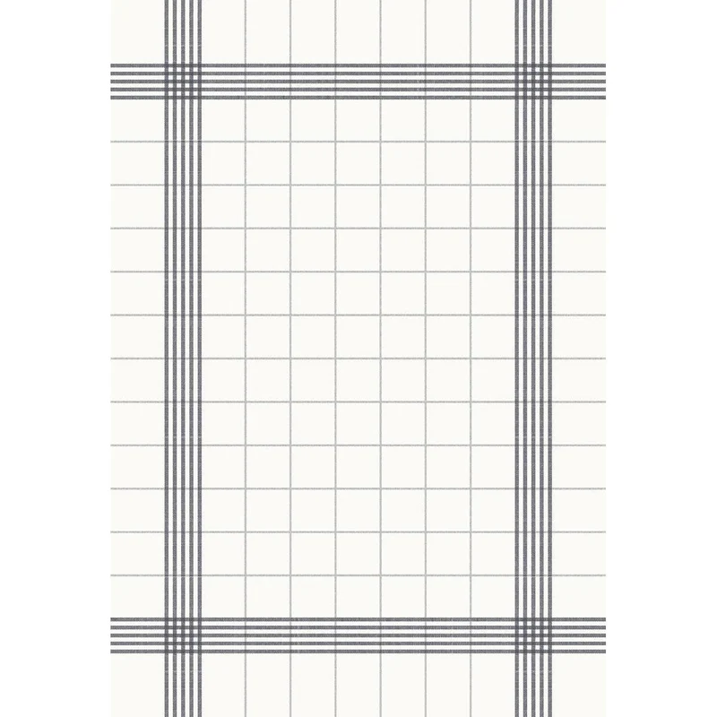 Tischwäsche Tuch 38x54 cm grau - 50er Pack für Gastronomie | Packung (50 Stück)