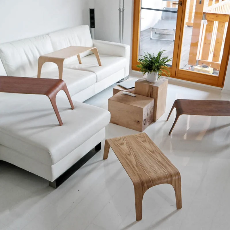 JUNGHOLZ Tabletttisch TableOne Eiche