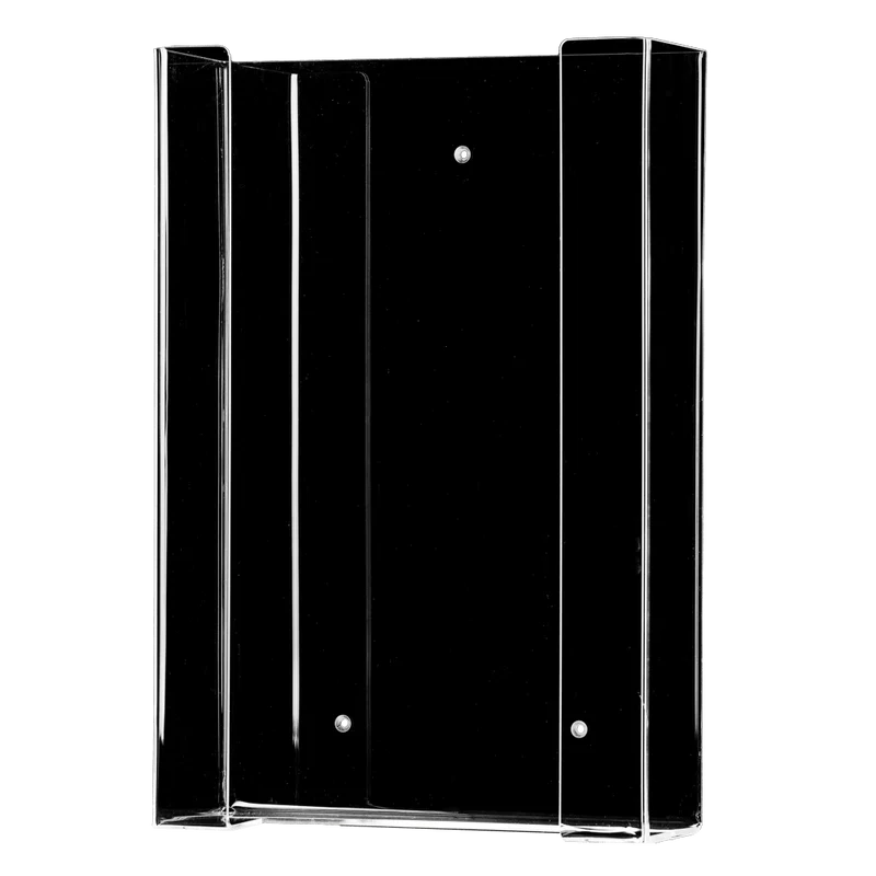 Einmalhandschuh Spender für 3 Boxen, Handschuh-Dispenserhalter TRIO, 258 x 392 x 96 mm, transparent, milchig, Acryl | 1 Stück