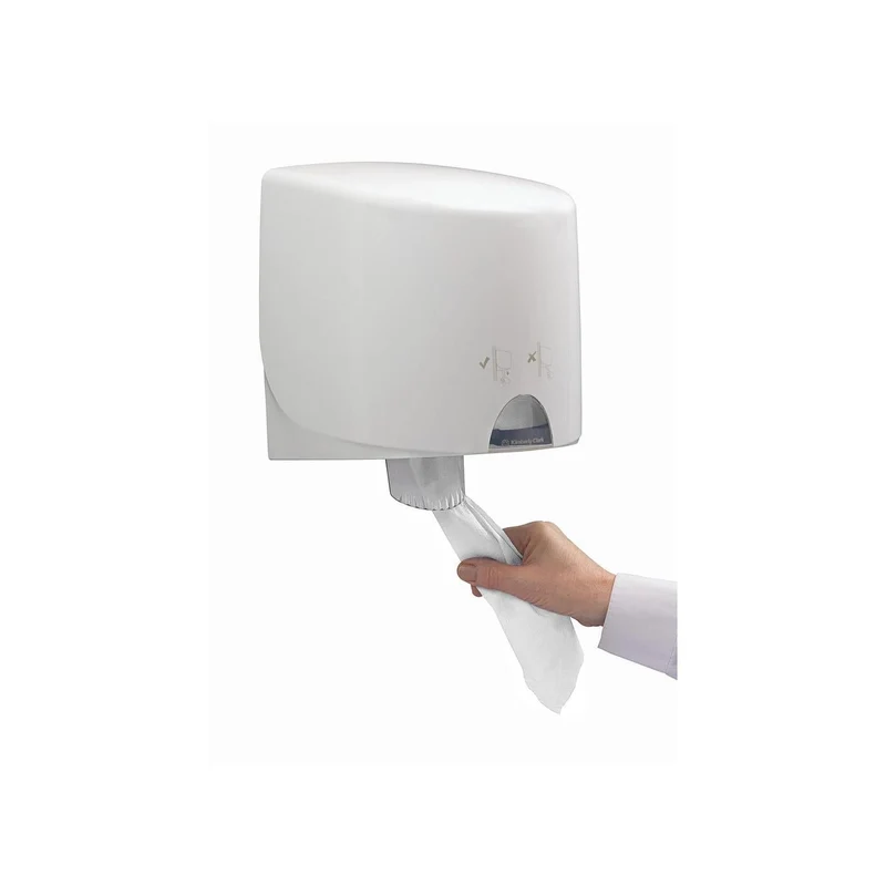 WypAll® L10 Papierwischtuch für Lebensmittel & Hygiene - Zentralentnahme / Weiß - 6 Rolls x 800 Sheets | Karton (6 Rollen)