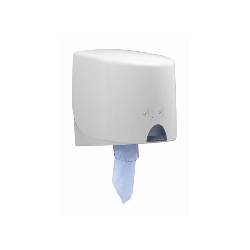 WypAll® L10 Papierwischtuch für Lebensmittel & Hygiene - Zentralentnahme / Blau /1-lagig - 6 Rolls x 800 Sheets | Karton (6 Rollen)