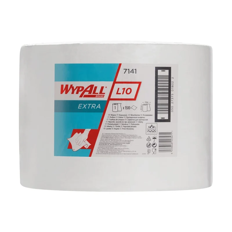 WypAll® L10 EXTRA Wischtücher - Großrolle / Weiß - 1 Roll x 1500 Sheets | Karton (1 Rolle)