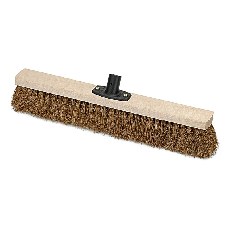Nölle Profi Brush Power Stick Saalbesen Natur-Kokos