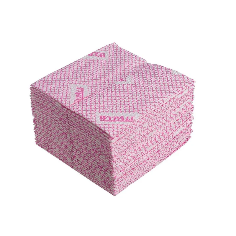WypAll® X80 Plus Critical Clean - Viertelgefaltet / Rot - 8 Bags x 30 Sheets | Karton (8 Beutel)
