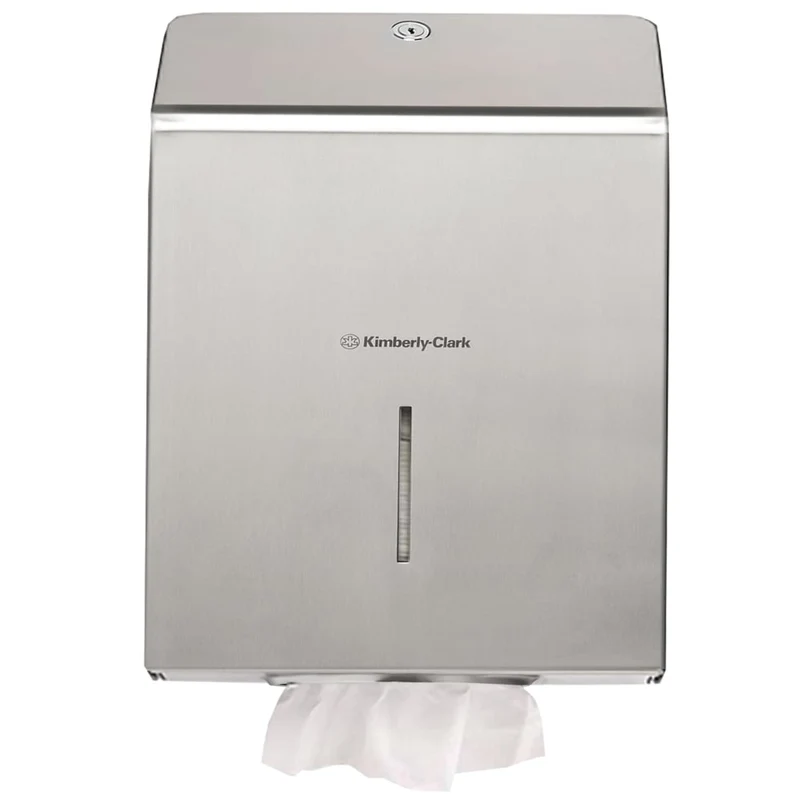 Kimberly-Clark Professional™ Handtuchspender - Edelstahl - 1 Dispenser | Karton (1 Spender)