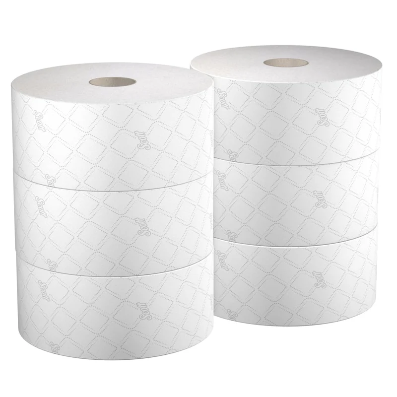 Scott® Control™ Toilettenpapier - Zentralentnahme / Weiß /314m - 6 Rolls x 1280 Toilet Tissue Sheets | Karton (6 Rollen)
