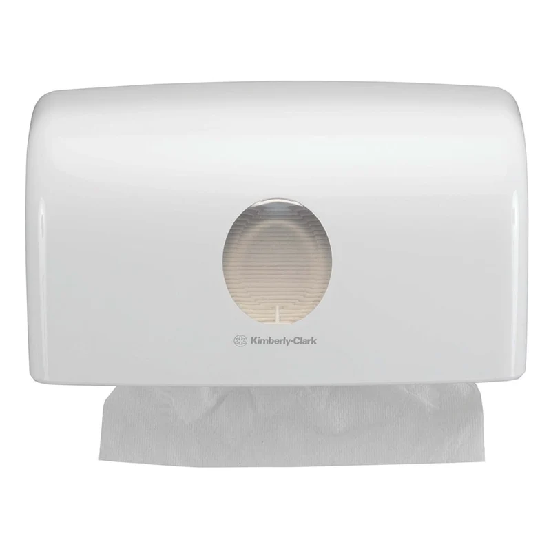 Aquarius™ Spender für gefaltete Handtücher - MultiFold / Weiß /Klein - 1 Dispenser | Karton (1 Spender)