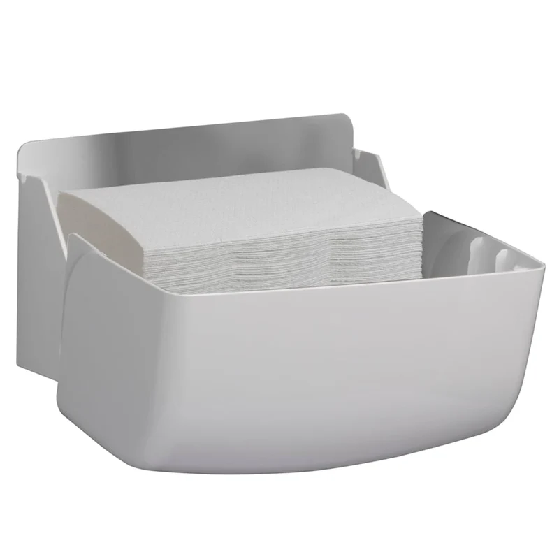 Aquarius™ Spender für gefaltete Handtücher - MultiFold / Weiß /Klein - 1 Dispenser | Karton (1 Spender)