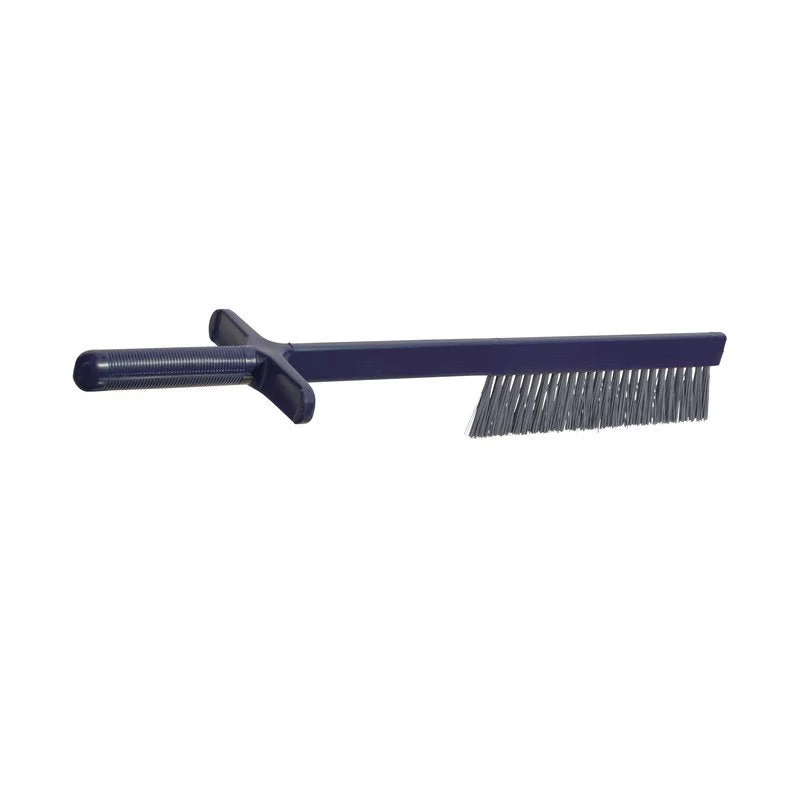 METDEC PREM. KUTTERBÜRSTE, PBT GRAU, BLAU, 490X10/120X45MM