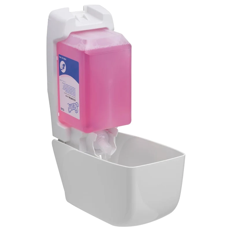 Scott® Essential™ Schaumseife für die tägliche Verwendung - Kassette / Rosa /1 Ltr - 6 Cassettes | Karton (6 Kartuschen)