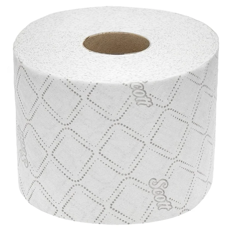 Scott® Control™ Toilettenpapier - Standard / Weiß - 6 Packs x 6 small rolls x 350 Toilet Tissue Sheets | Karton (6 Päckchen)