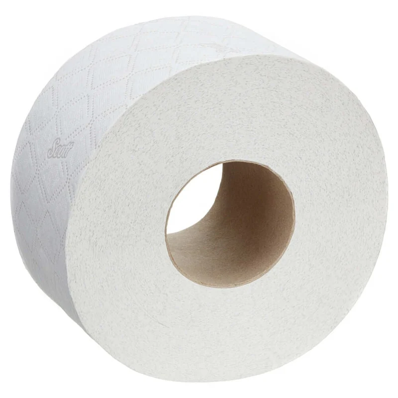 Scott® Essential™ Toilettenpapier - Jumbo / Weiß - 12 Rolls x 526 Toilet Tissue Sheets | Karton (12 Rollen)