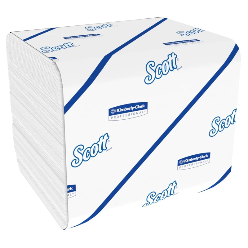 Scott® Control™ Toilettenpapier - Einzelblattsytem / Weiß - 36 Packs x 250 Toilet Tissue Sheets | Karton (36 Päckchen)
