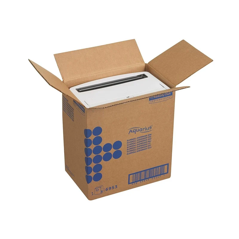 Aquarius™ Slimroll™ Rollenhandtuchspender - Weiß - 1 Dispenser | Karton (1 Spender)