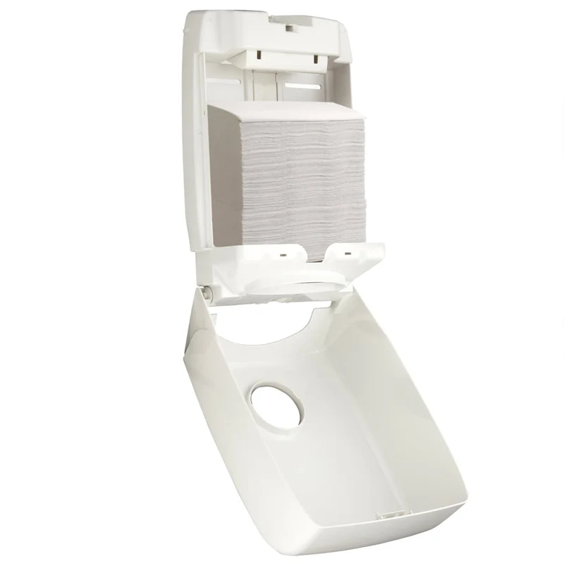 Aquarius™ Spender für gefaltete Handtücher - Interfold / Weiß - 1 Dispenser | Karton (1 Spender)