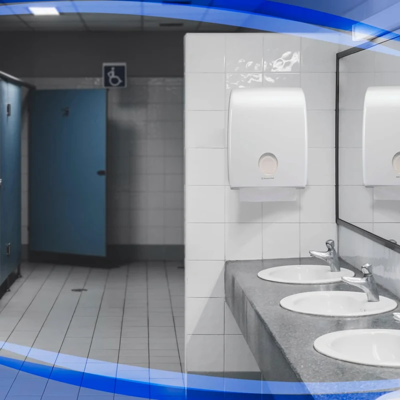 Aquarius™ Spender für gefaltete Handtücher - Interfold / Weiß - 1 Dispenser | Karton (1 Spender)