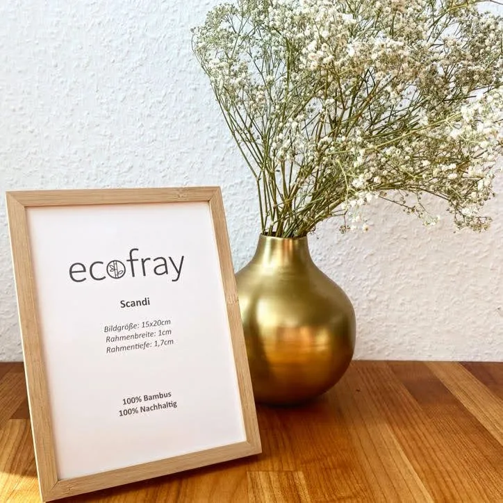 Ecofray Bilderrahmen "Scandi" 15x20 cm - Dritte Wahl