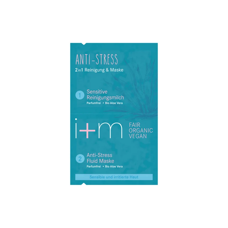 i+m 2in1 Maske "Anti-Stress" - Dritte Wahl