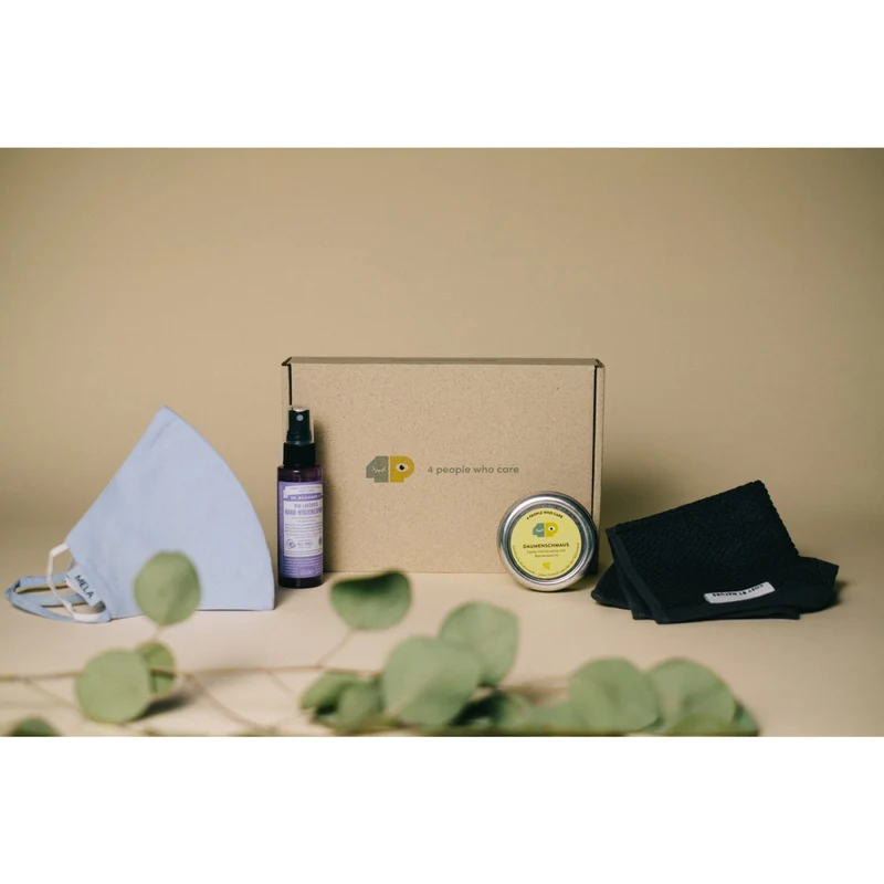 4peoplewhocare Nachhaltiges Hygiene-Set - Dritte Wahl