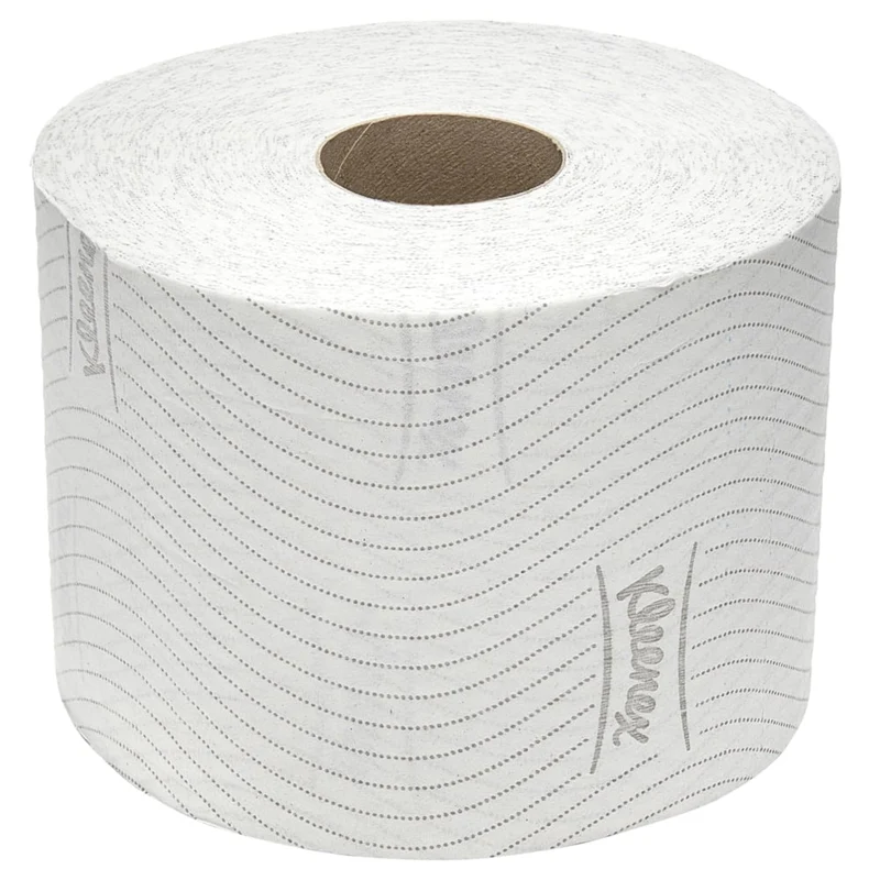 Kleenex® Toilettenpapier - Standard / Weiß - 6 Packs x 6 small rolls x 600 Toilet Tissue Sheets | Karton (6 Päckchen)