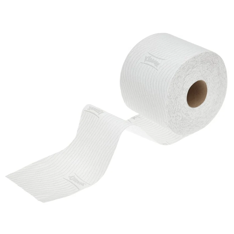 Kleenex® Toilettenpapier - Standard / Weiß - 6 Packs x 6 small rolls x 350 Toilet Tissue Sheets | Karton (6 Päckchen)