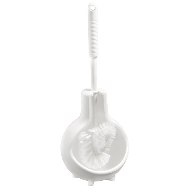 WC-GARNIT."ZWIEBEL",BÜRSTE6140 WEIß,ø180X410MM