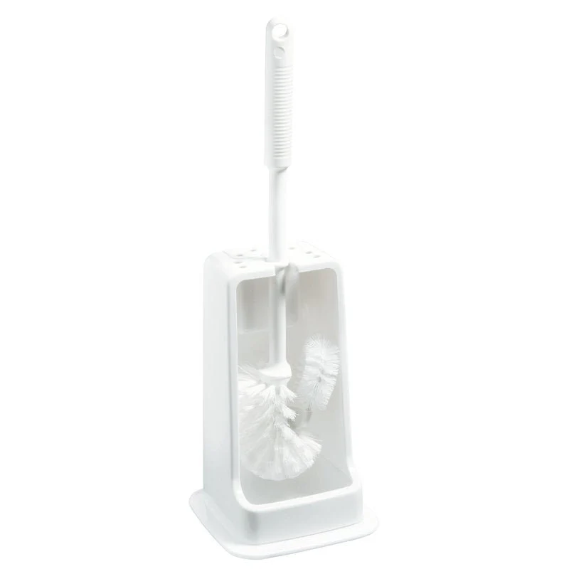 WC-GARNITUR 4-ECKIG,BÜRSTE6140 WEIß,145X145X415MM
