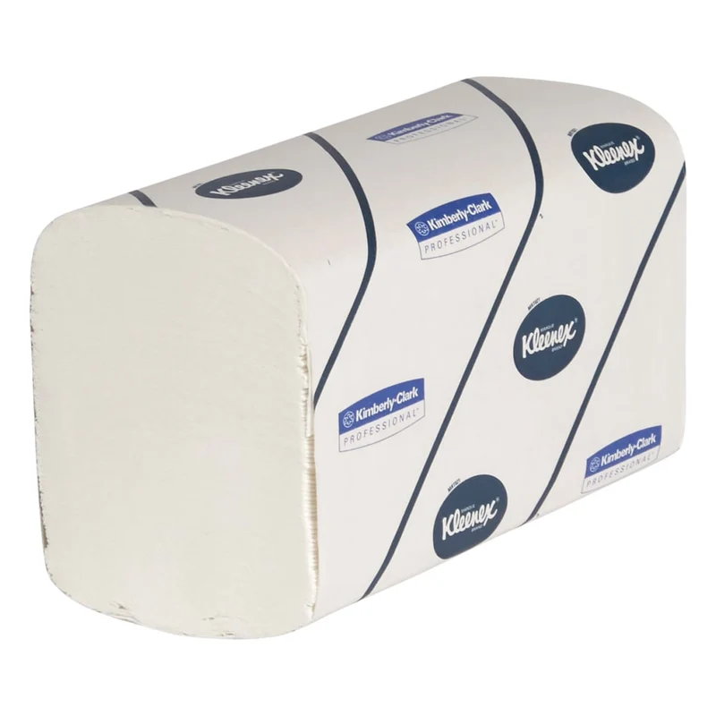 Kleenex® Ultra™ Handtücher - Interfold / Weiß /Groß - 30 Clips x 94 Sheets | Karton (30 Päckchen)