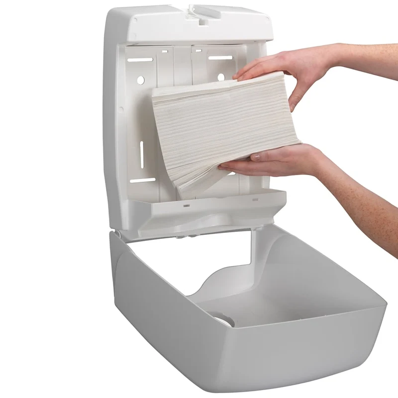 Kleenex® Ultra™ Falthandtücher - Interfold / Weiß - 15 Clips x 96 Sheets | Karton (15 Päckchen)