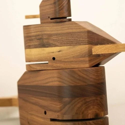 KERBHOLZ Deko Walfigur "VAAL" Walnut