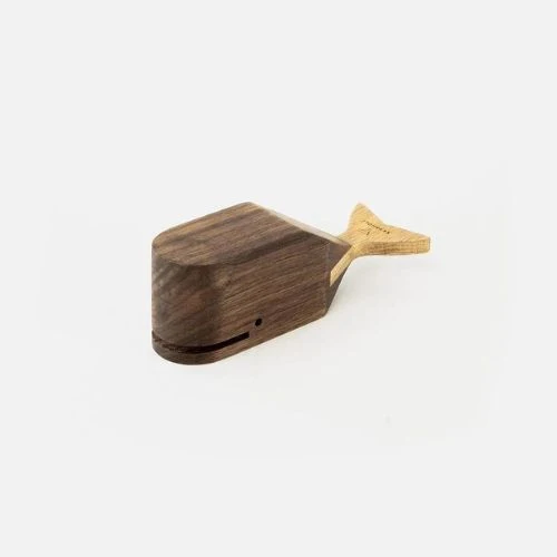 KERBHOLZ Deko Walfigur "VAAL" Walnut