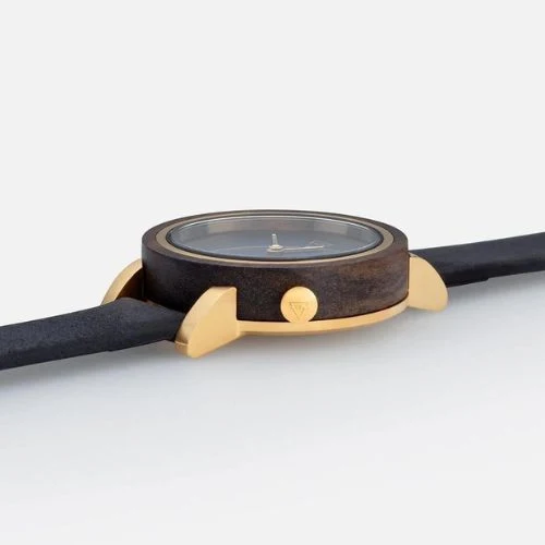 KERBHOLZ Armbanduhr "LUISE" - Sandalwood - Midnight Black