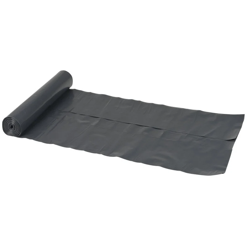Abfallsäcke 120 L, 700x1100 mm, 70 my LDPE, Schwarz | Rolle (10 Beutel)