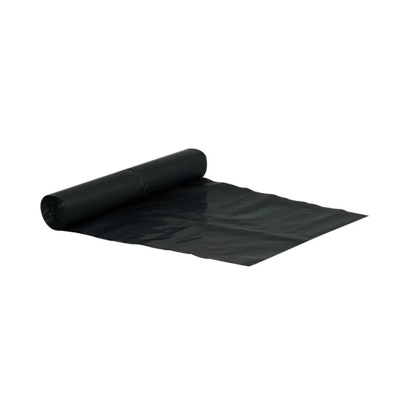 Abfallsäcke 120 L, 700x1100 mm, 55 my LDPE, Schwarz | Rolle (10 Beutel)