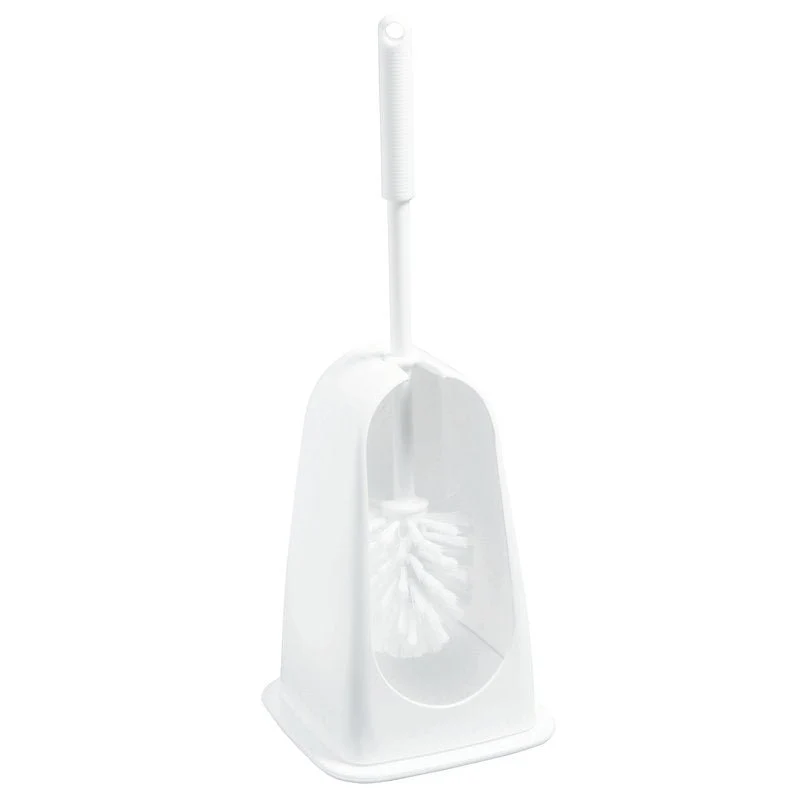 WC-GARNITUR ECKIG,BÜRSTE 6130 WEIß 145X145X375MM