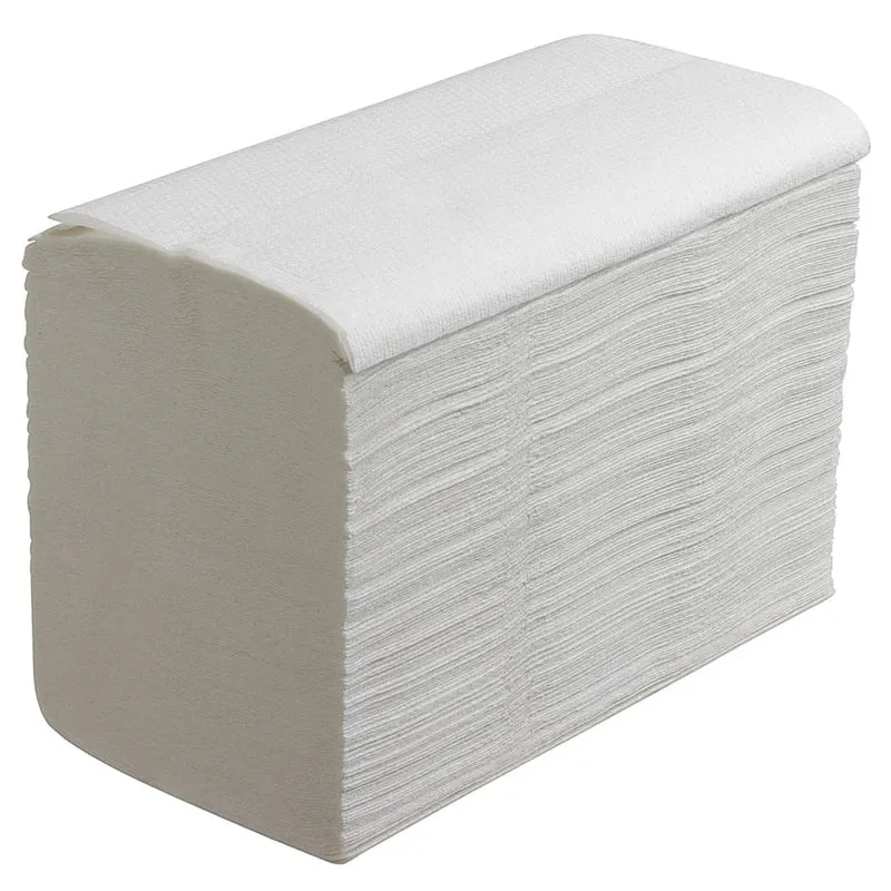 Scott® Control™ Herunterspülbare Falthandtücher - Weiß - 15 Clips x 322 Sheets | Karton (15 Päckchen)