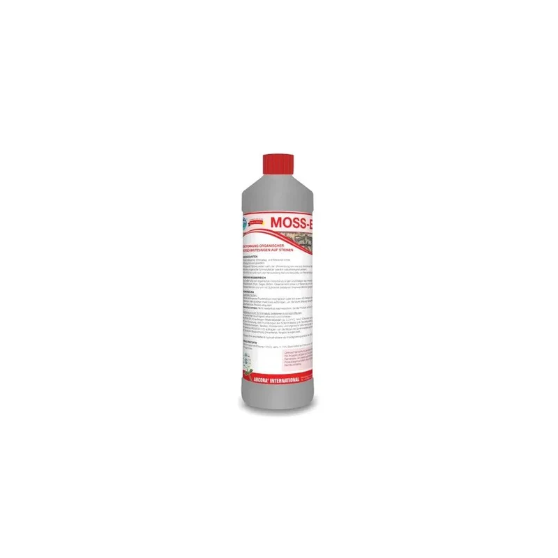 Arcora Moss-Ex Liq Zur Entferung Von Organischen Verschmutzungen Auf Steinen | Packung (1 l)
