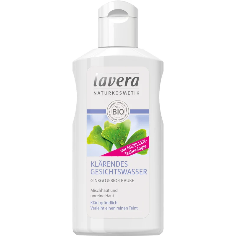 lavera "Gingko" klärendes Gesichtswasser