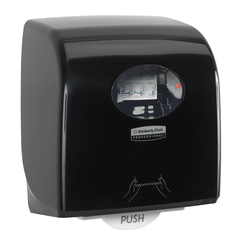 Aquarius™ Slimroll™ Rollenhandtuchspender - Schwarz /NEU - 1 Dispenser | Karton (1 Spender)