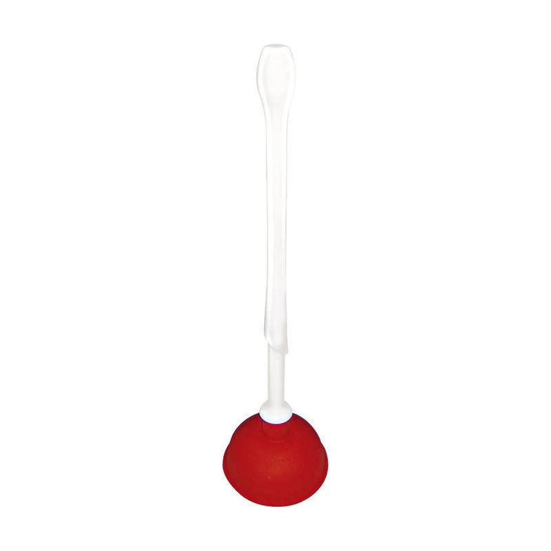 AUSGUSS-SAUGER M.WEIßEM KUNST- STOFFSTIEL,GUMMI,ø 135X515MM