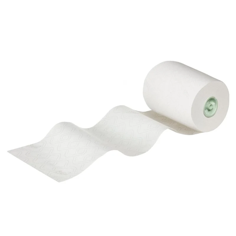 Scott® Essential™ Rollenhandtücher - E-roll Slimroll™ / Weiß /1 ply 6x180m - 6 Rolls x 1 Sheet | Karton (6 Rollen)