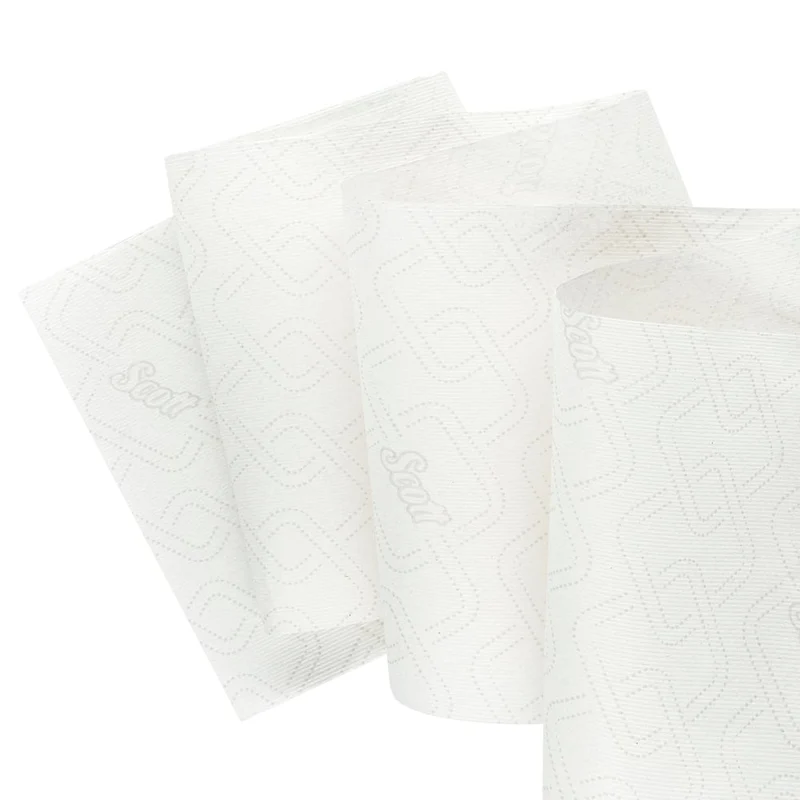 Scott® Essential™ Rollenhandtücher - E-roll Slimroll™ / Weiß /1 ply 6x180m - 6 Rolls x 1 Sheet | Karton (6 Rollen)