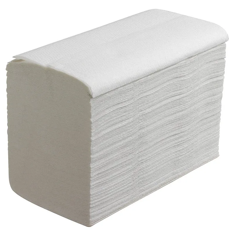 Scott® ESSENTIAL™ Handtücher - Interfold / Weiß /Klein - 15 Clips x 340 Sheets | Karton (15 Päckchen)